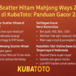 Pola Scatter Hitam Mahjong Ways 2 Hari Ini