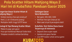 Pola Scatter Hitam Mahjong Ways 2 Hari Ini